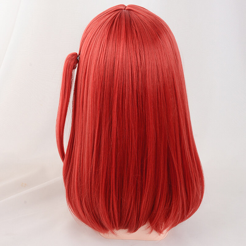 Anime Bocchi The Rock Kita Ikuyo Cosplay Wigs Adult Women Heat Resistant Synthetic Red Hair Halloween Party Costume Accessory