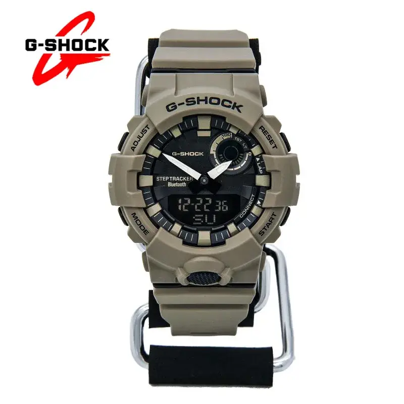G-SHOCK-Relógio Quartz Masculino GBA 800, Relógios Multifuncionais, Esportes ao Ar Livre, LED à Prova de Choque, Dual Display, Moda Casual