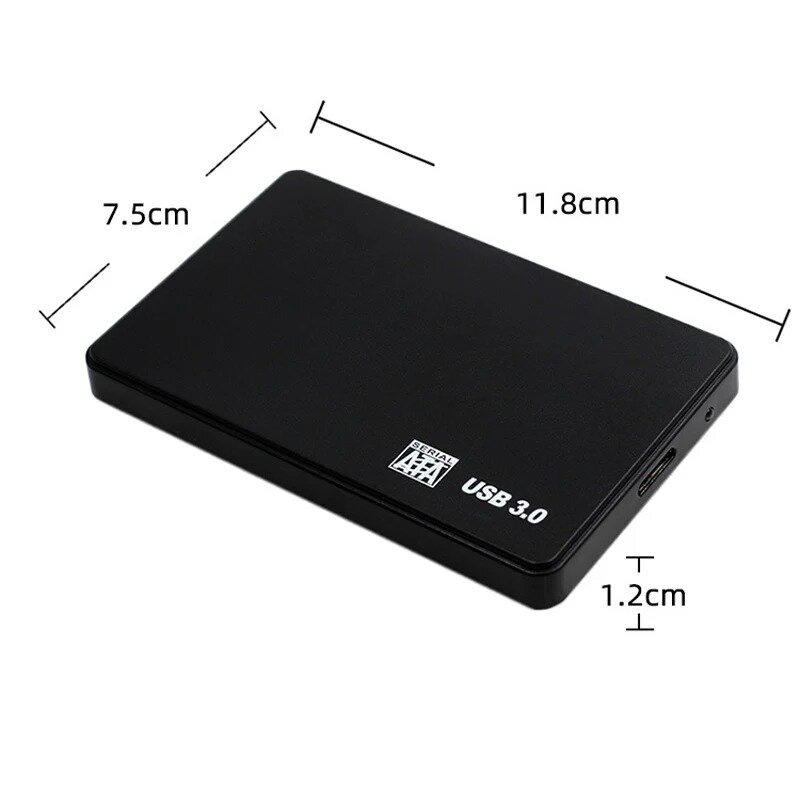 Custodia per disco rigido da USB 3.0 a 2.5 pollici custodia per disco rigido SATA HDD SSD 5Gbps scatola per disco rigido esterno per PC Laptop Smartphone PC Laptop