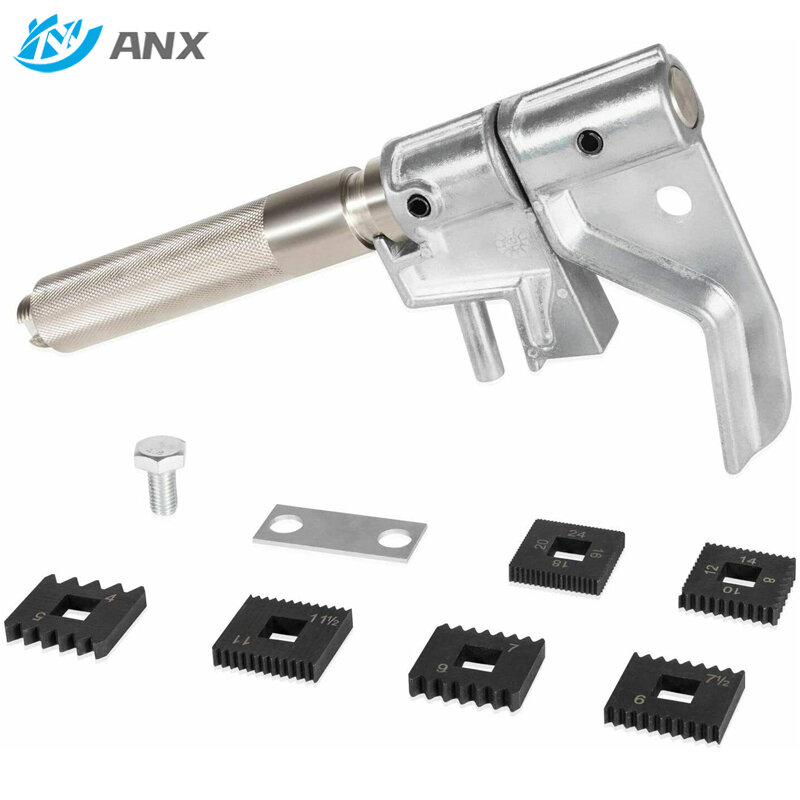 ANX 7402 Universal Outside Thread Chaser Similar To OTC 7402 External Thread Repair Tool Use for 1-1/4” To 5” Automotive Tools