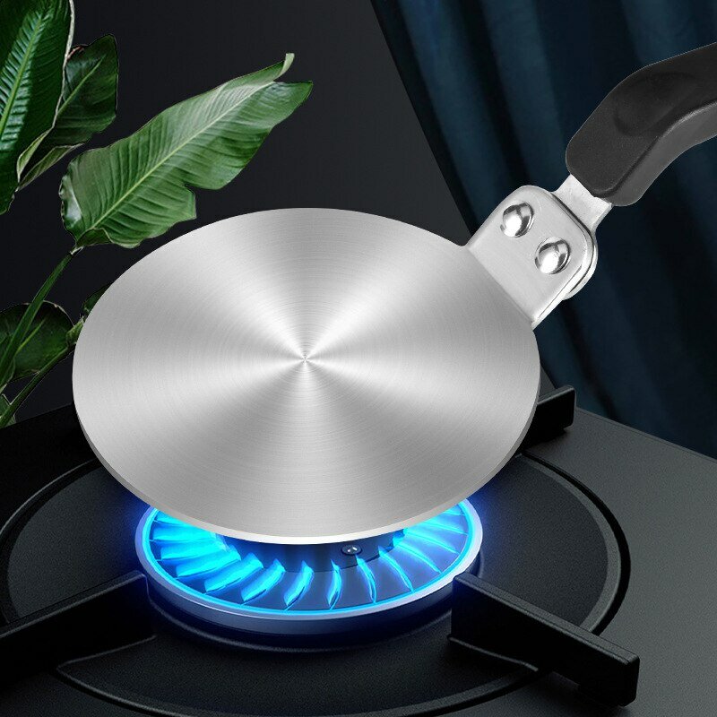 Mocha Pot Thermal Plate Coffee Pot Ceramic Glassware Induction Heating Plate Stainless Steel Thermal Pad Anti-scald Handle