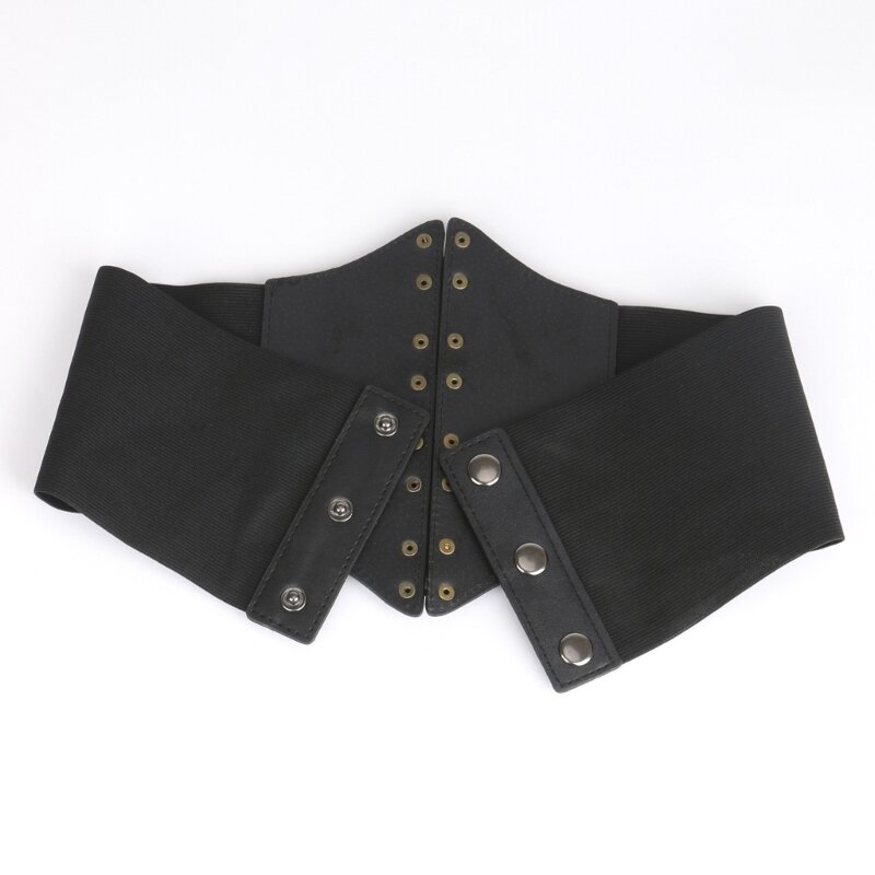 Женский корсет, черный сексуальный пояс под грудью, бандажный бюстье, широкий пояс для похудения, платье, эластичный пояс