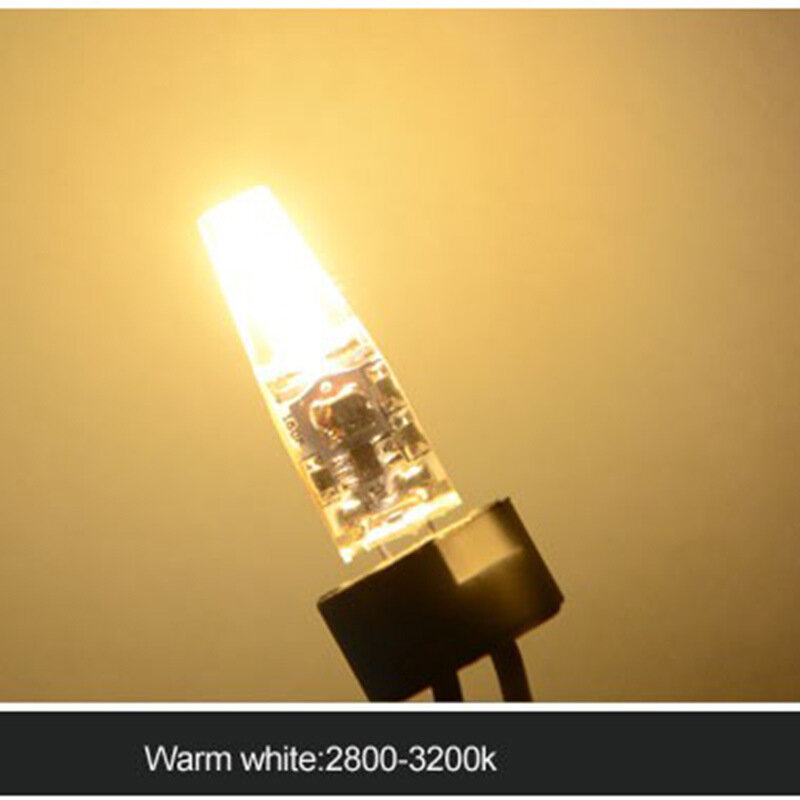 Bombilla LED G4 COB de 5 piezas, 12v, 3w, 6w, 7w, 1505, 1508, 3000, 4000k, blanco natural, 6000k, k, 30w, 50W, halógena