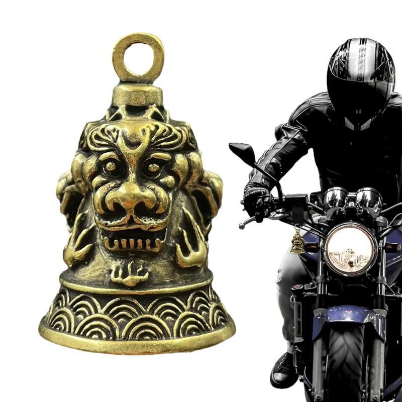 Campana de motocicleta Guardian Biker Riding Bell, accesorios de vehículos de buena suerte, regalo de motocicleta Vintage, encanto para hombres, motociclistas