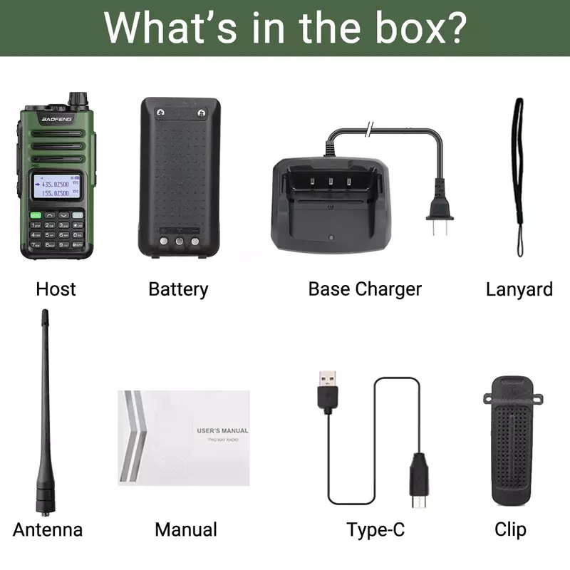 BaoFeng-M-13 pro walkie talkie, 999ch, noaa, freqüência de cópia sem fio, tipo c de longo alcance, uv13 transceptor pro, ham rádio em dois sentidos