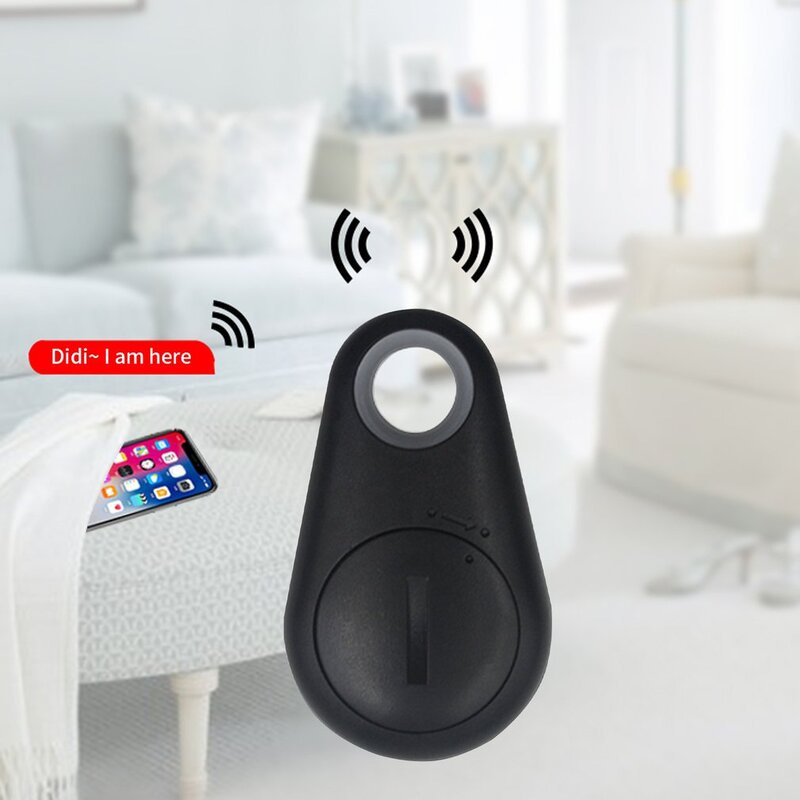 Mini traqueur de clé GPS intelligent pour animaux de compagnie, étiquette d'alarme anti-perte, traqueur de sac sans fil pour enfant, localisateur de clé de portefeuille, mode, Bluetooth 4.0