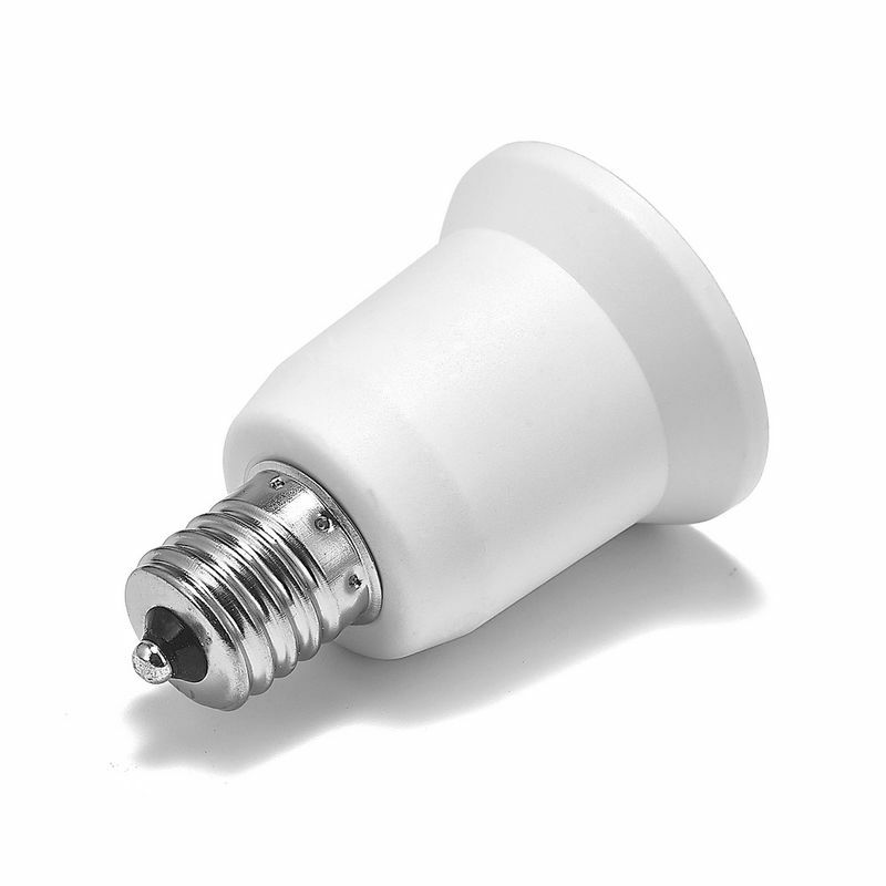 E17 zu E27 Adapter E17 zu E26 Lampe Halter Power Adapter Konverter Basis Sockel LED Glühbirne Verlängern Extension Plug