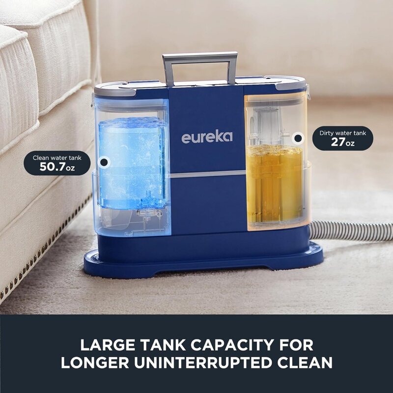 EUREKA Portable Carpet and Upholstery Cleaner, Spot Cleaner for Pets, Stain Remover for Carpet, Area Rugs, Upholstery