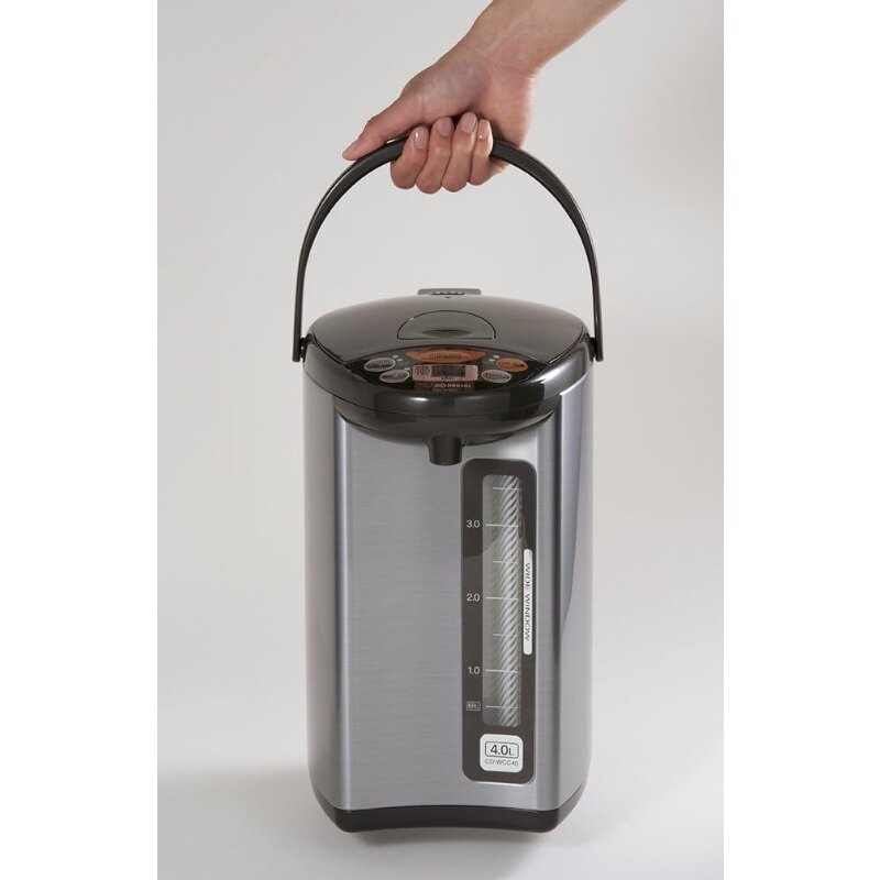Zojirushi-calentador de agua CD-WCC30 Micom, 101 oz, marrón oscuro plateado