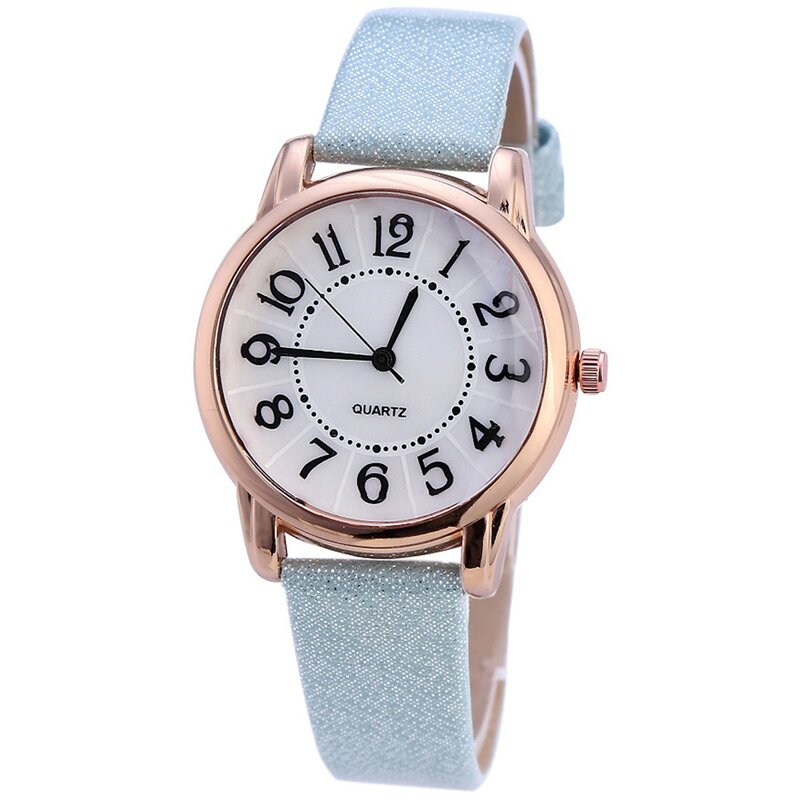 여성용 세련된 쿼츠 손목 시계 세트, 여성용 시계, 정확한 방수, 스테인레스 스틸 시계