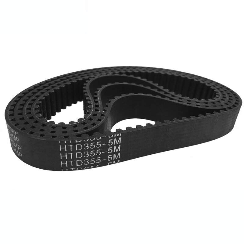 HTD-Rubber Transmission Synchronous Belts, Timing Belt Pitch, 5mm Width, 15mm, 180, 200, 210, 215, 220, 225, 230, 235, 240, 245 - 450mm