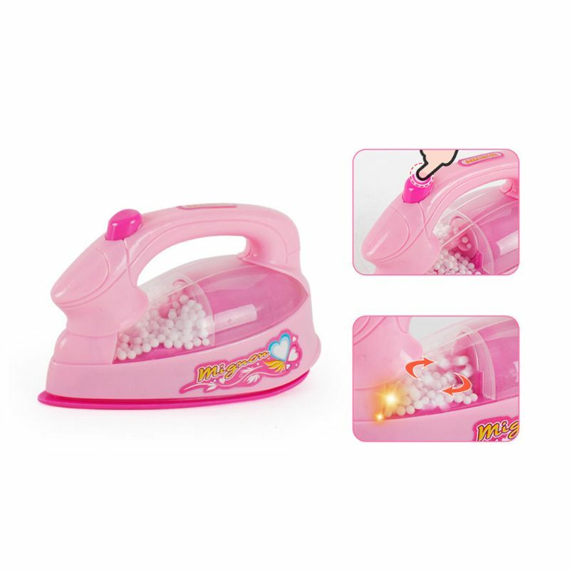 Детский мини-кухонный электроприбор для мальчиков и девочек, набор игрушек для электрического утюга Du