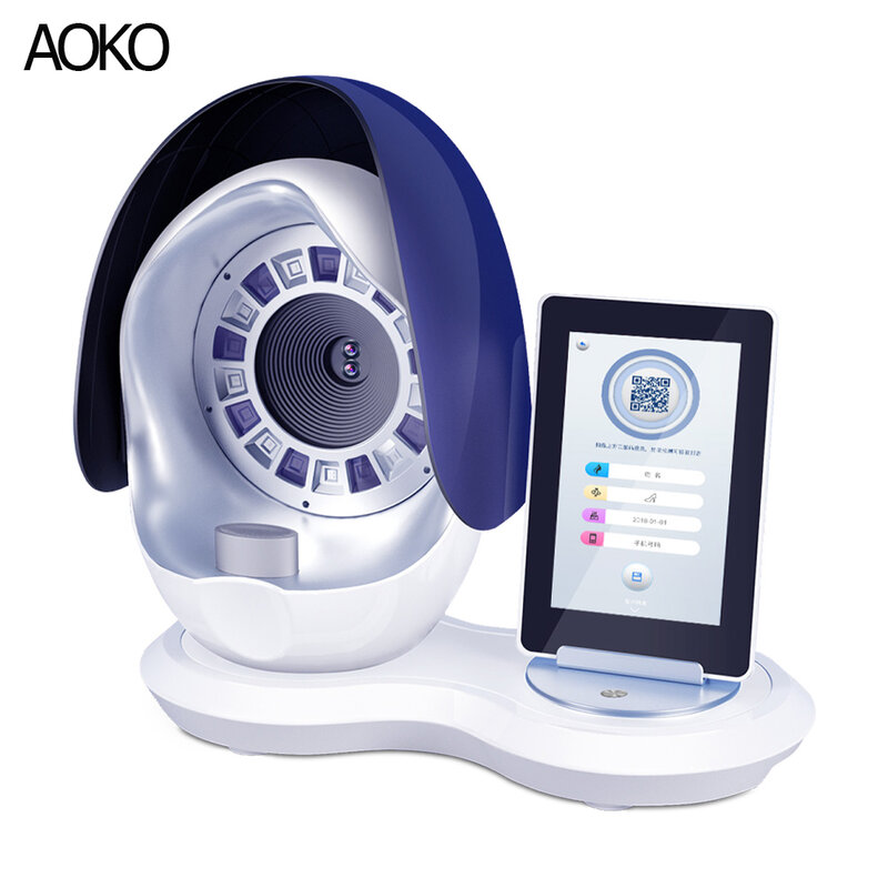 AOKO-Máquina De Teste Facial De Reconhecimento Facial 3D Scanner De Pele Digital, Detector De Diagnóstico Facial, Análise Da Pele, Máquina De Beleza Do Salão, Novo