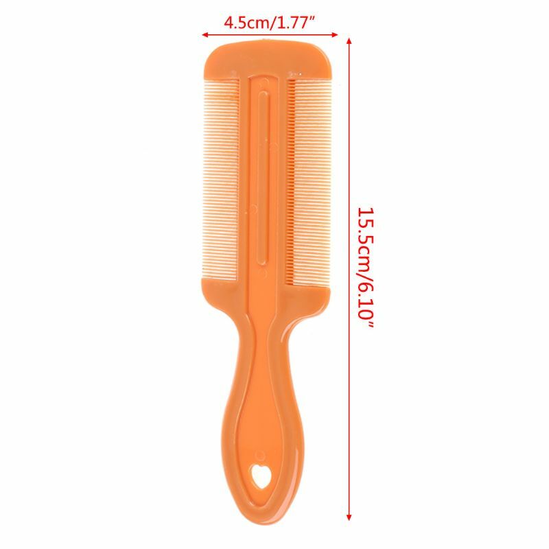 Double Sided for Head Lice Comb Protable Fine Tooth for Head Lice Nit Hair Combs Drop Shipping