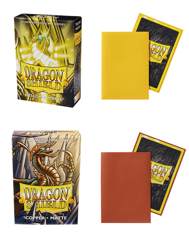 Dragon SHIELD 60ชิ้น/กล่องการ์ดเกม ygo, ปลอกสำหรับเล่นเกมกระดานขนาดเล็กของญี่ปุ่น Yu-Gi-Oh เคสป้องกันการ์ดเกมขนาดเล็ก