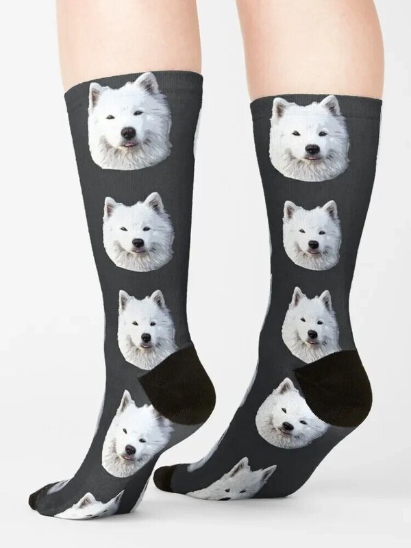 Самоид-Потрясающая собака! Носки с подогревом сумасшедшие мужские носки в стиле хип-хоп женские
