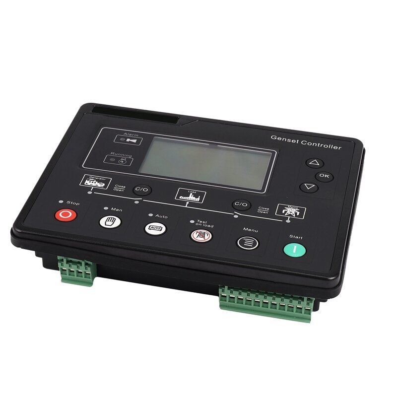 2X 6120U AMF Generator Set Controller LCD Start Genset Ats Control Box Terminal Charge Panel Alternator Part 6120