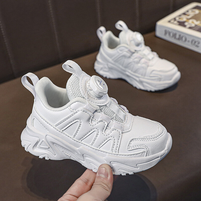 White Children Shoes Girls Sneaker Platform Summer Kids Casual Sneaker New Chunky Sports Tennis Shoes for Girls Free Shipping