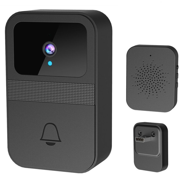 Timbre Visual inteligente D9, timbre Universal, videoportero de vigilancia remota para el hogar, visión nocturna HD, nuevo