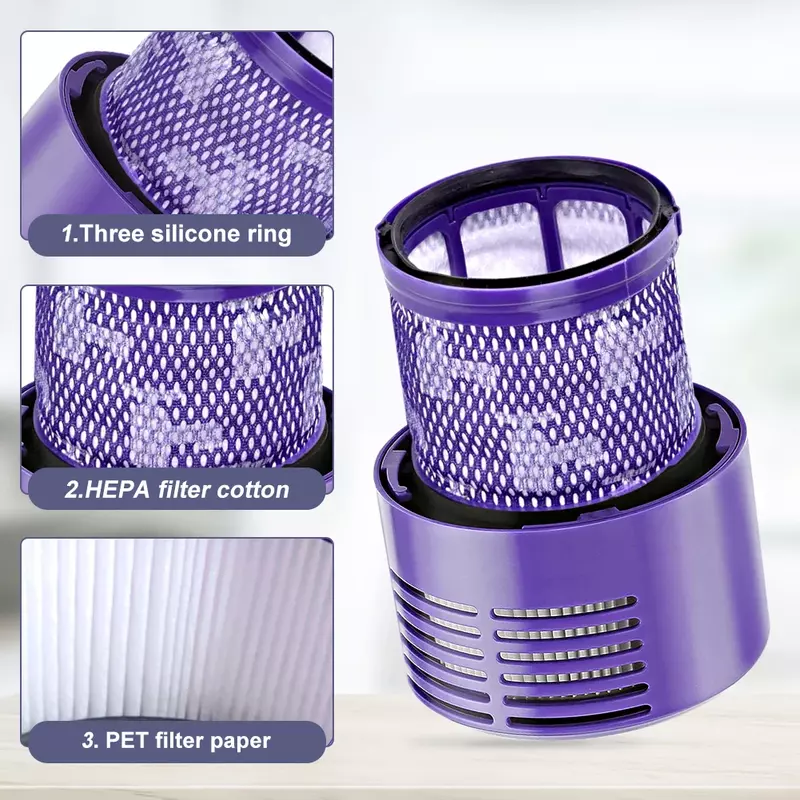 Unità filtro lavabile per Dyson V11 V10 SV12 Cyclone Animal Total Clean aspirapolvere filtri pezzi di ricambio sostituire accessori