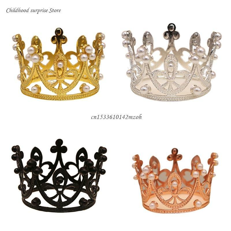 Mini couronne, accessoires photographie pour bébé, chapeau, diadème, bandeau, décorations pour photos, livraison directe