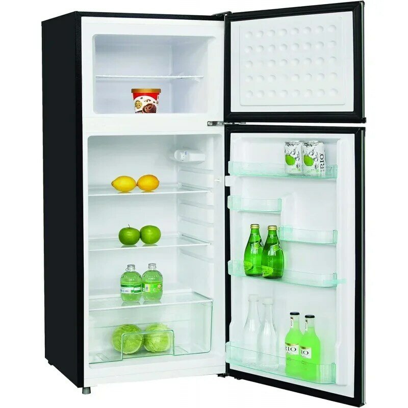 Frigidaire EFR751, 2 By Apartment Size Refrigerator with Freezer, 7.5 cu ft, Platinum Series, Stainless Steel