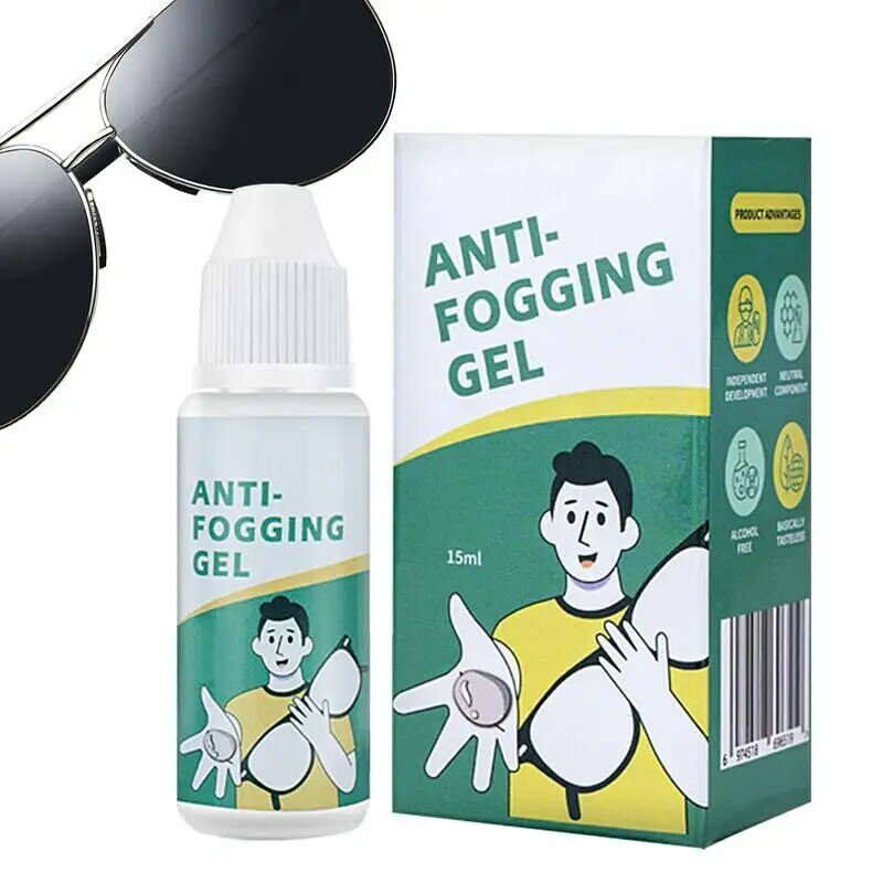 Goggle Anti Fog Spray Multiuse Windshield Glasses Clear Vision Fog Agent Long Lasting Defogger Coating Liquid for Ski Goggles