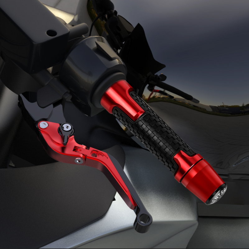 Empuñaduras de manillar de motocicleta de 22mm, tapón deslizante antivibración, pieza CNC para SUZUKI Bandit1250S GSF1250S 2015 2016