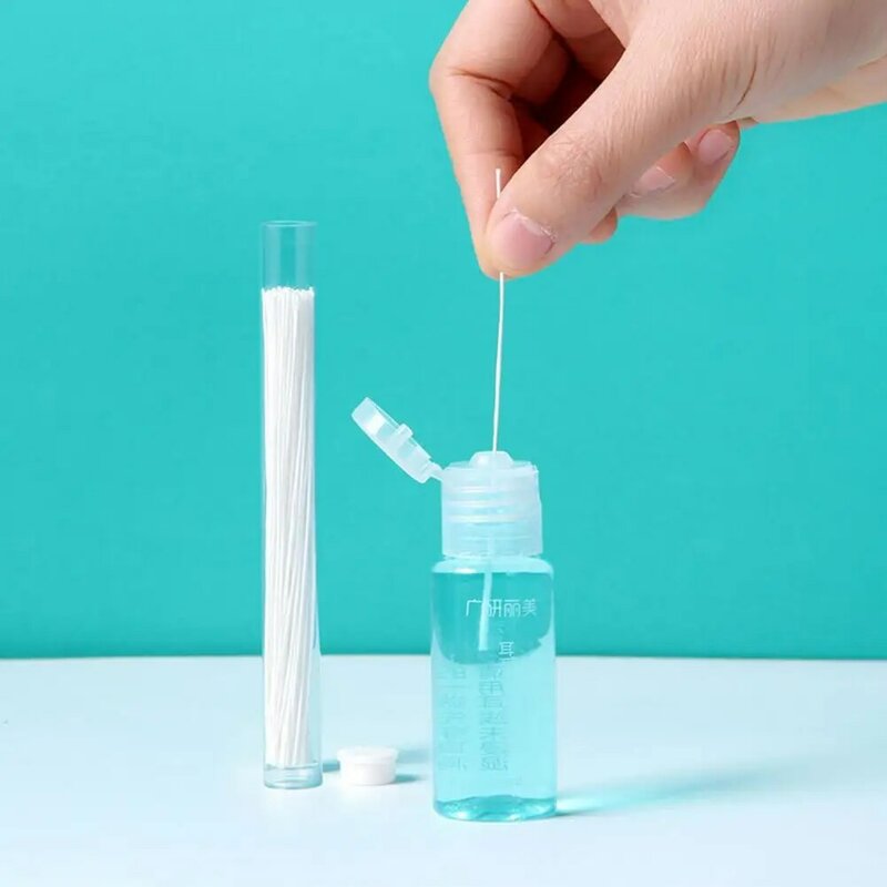 1 zestaw sterylizuj bigiel przydatne Washi szerokie zastosowanie dziurki w uchu do oczyszczania wody do domu czyszczenie uszu linia do przekłuwania uszu Cleaner