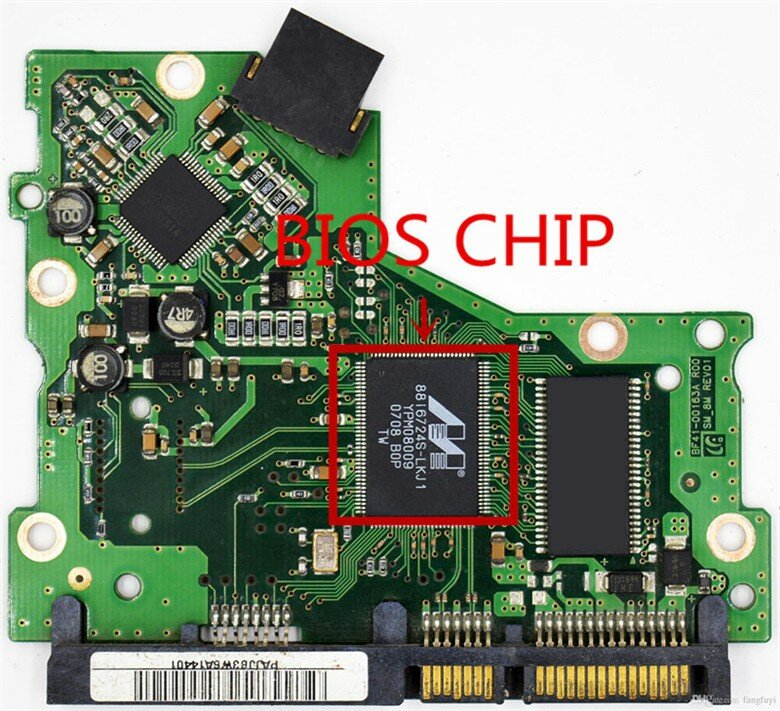 Carte de circuit imprimé de disque dur de bureau de SA/carte logique/numéro de carte: BF41-00163A