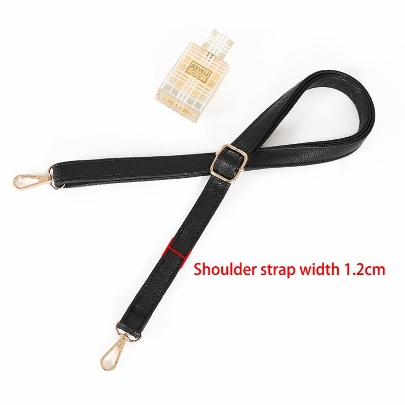 Multicolor Tape Crossbody Bag Shoulder Strap Long Belt Bag Belt 1.2cm Wide Shoulder Strap Artificial Leather Strap New 2023