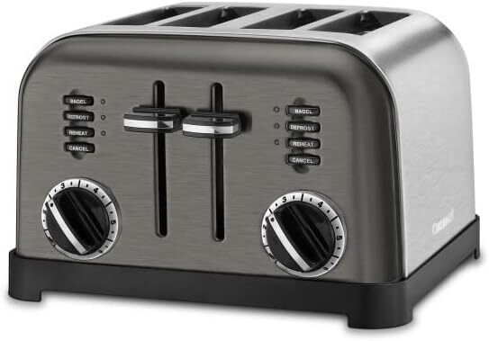 CPT-160 Metal Classic 2-Slice Toaster, Brushed Stainless