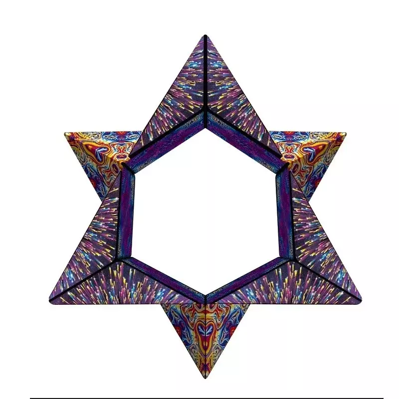 Magie unendliche kosmische Würfel Shasibo Würfel magnetisch veränderbare Würfel Magnet würfel Magnet zappeln Antistres Flip kubische Puzzle Spielzeug