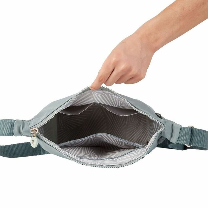 Холщовая Сумка-слинг через плечо, регулируемые Водонепроницаемые Универсальные сумочки, вместительная сумка через плечо для студентов колледжей