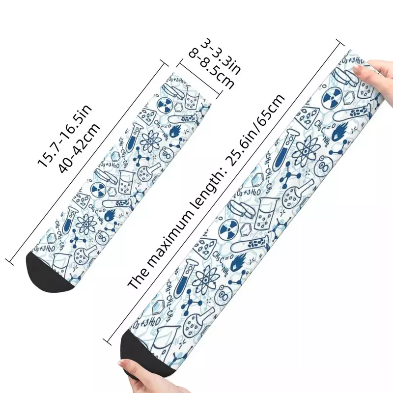 Chemistry Socks Harajuku High Quality Stockings All Season Long Socks Accessories for Man's Woman's Gifts