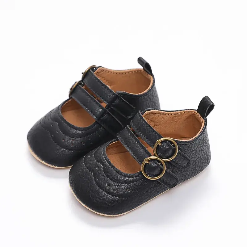Chaussures de Marche Confortables et Décontractées pour Bébé Fille de 0 à 1 An, Souliers de Princesse, Printemps et Automne