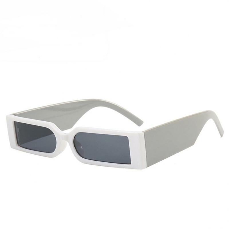 Gafas de sol cuadradas estilo Hip-hop para hombre y mujer, lentes versátiles con montura pequeña, a la moda, para fiesta, Verano