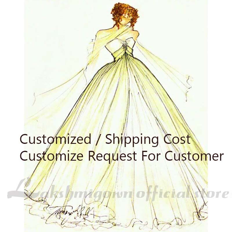 New Customized / Shipping Cost Extra Fee Shipment