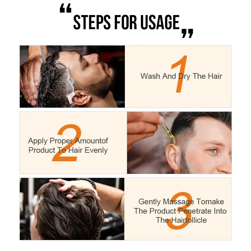 Serum penumbuh rambut jahe, perawatan kulit kepala Anti kebotakan cepat tumbuh kembali minyak perawatan rambut rusak untuk pria dan wanita