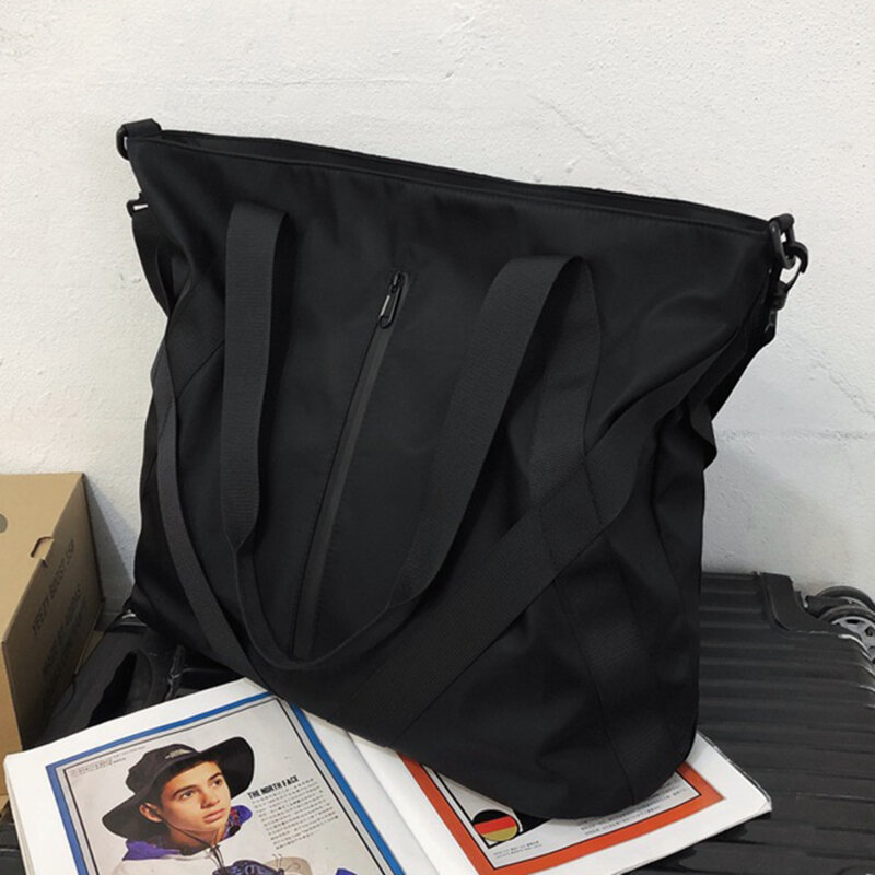 Versatile Ins Hot Style Casual Military Style Tote Bags Functional Package High Capacity Nylon Shoulder Bag Handbag Waterproof