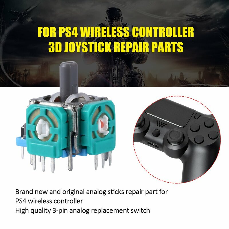 1PCS New Replacement 3D Analog Stick Sensor Module Thumb Stick For Dualshock 4 Xbox One Wireless Controller Game Accessories