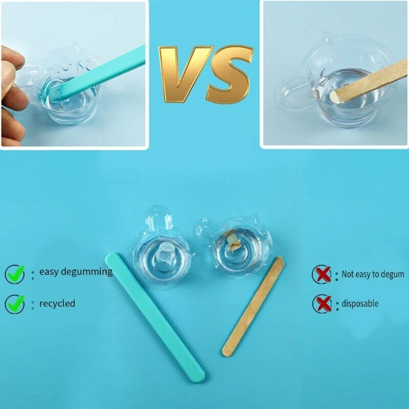 Y1UE Epoxy Liquid Paint Mixing Stirrer Reusable Resin Tools for DIY Crafts Tool