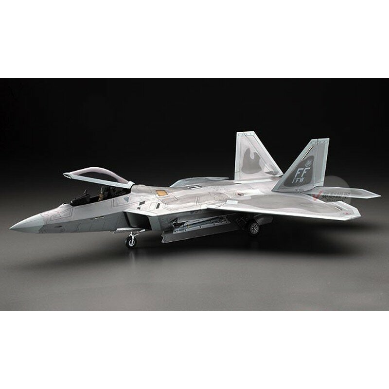 Hasegawa 07245 ثابت تجميعها نموذج لعبة 1/48 مقياس لأمريكا F-22 "رابتور" الشبح مقاتلة نموذج عدة