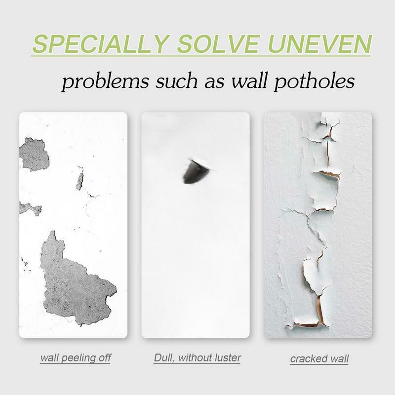 Wall Roller Brush Space Saving & Lightweight DIY Renovation Wall Repair Tool Roller Paste Brush For Stains Doodles Color Pens