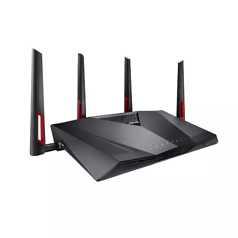 ASUS-4K Roteador VPN, RT-AC88U, AC3100, Top 5 Gaming, 3167Mbps, MU-MIMO, 2.4 GHz, 5 GHz, 8x1000Mbps