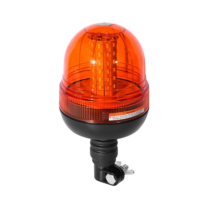 Lampu strobo darurat mobil truk, lampu sinyal strobo darurat berkedip peringatan putar 12V 24V LED untuk mobil
