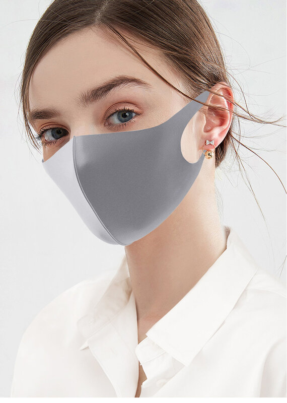 2022 nuova maschera per la protezione solare in seta di ghiaccio estate Unisex sottile protezione solare maschera per bocca tridimensionale antipolvere per adulti respiratore