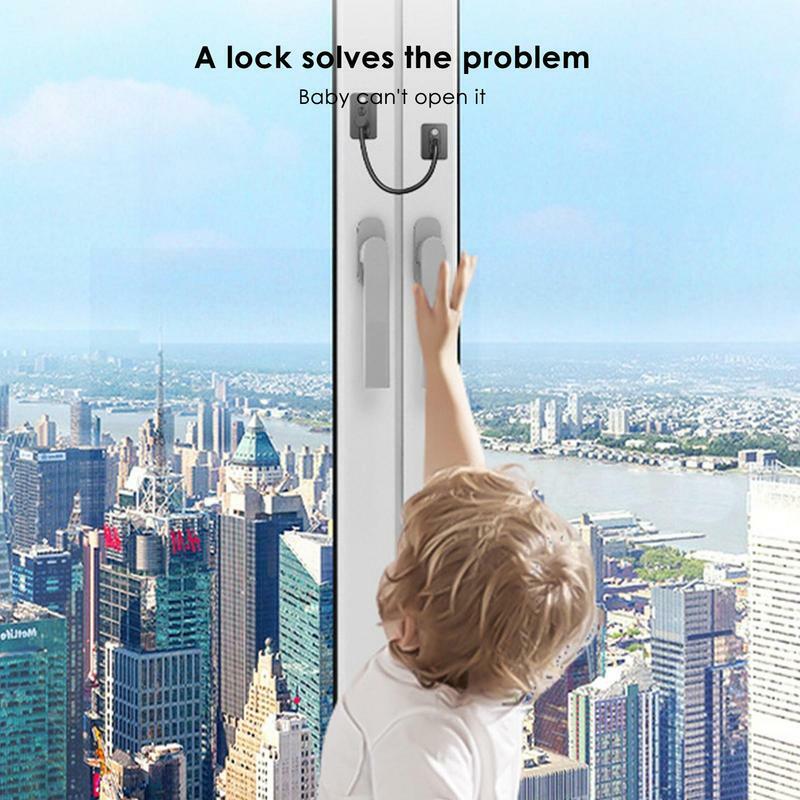 Fridge Locks For Kids Kids Restrictor Lock For Window Door Thick Lock Head Safety Lock For Drawers Cupboards And Refrigerator
