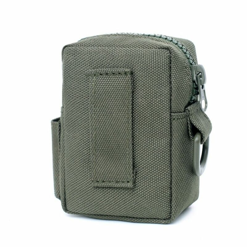 Миниатюрная тактическая сумка для повседневного использования с креплением на пояс, поясной кошелек для ключей, универсальные аксессуары для спорта на открытом воздухе, сумка для пешего туризма и охоты