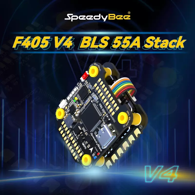 Speedybee V4 F405 BLS 55A 30x30 FC & ESC STACK